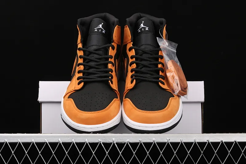 All categories Air Jordan Jordan series basketball shoes Air Jordan 1 Mid Air Jordan 1 Mid AJ1 Joe 1 wheat color China basketball shoes DB5453-700